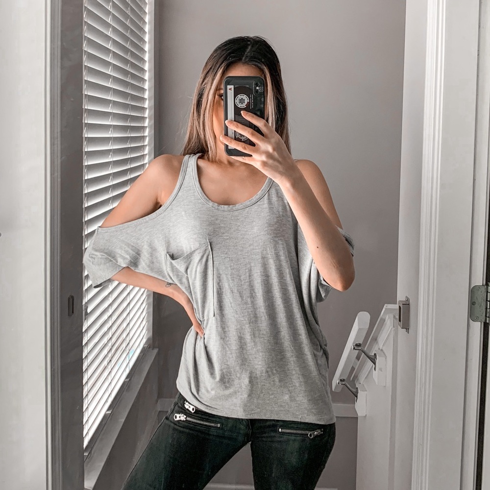 Cold Shoulder Tee